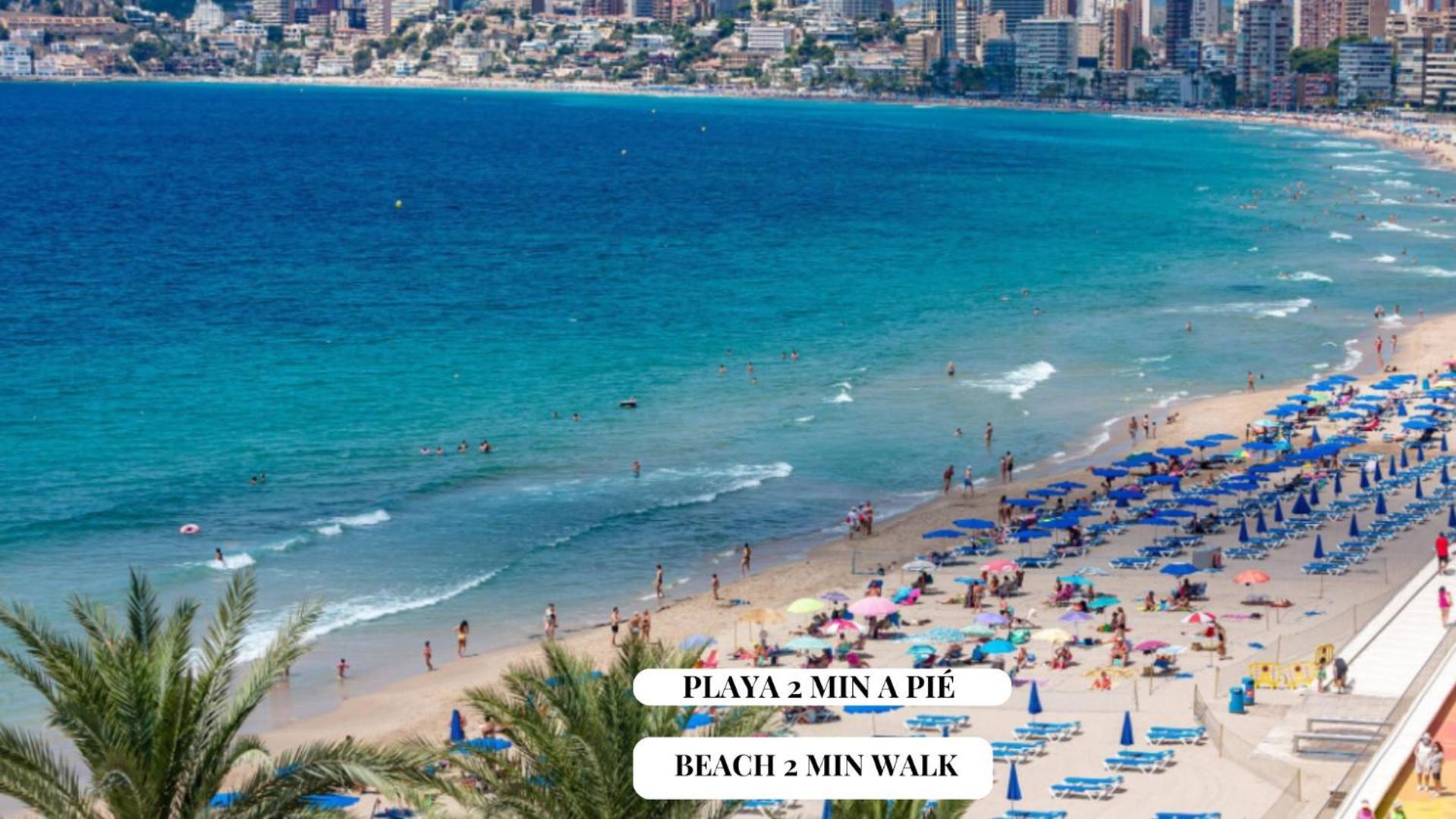 Apartamento Balcon De La Luna Benidorm Kültér fotó